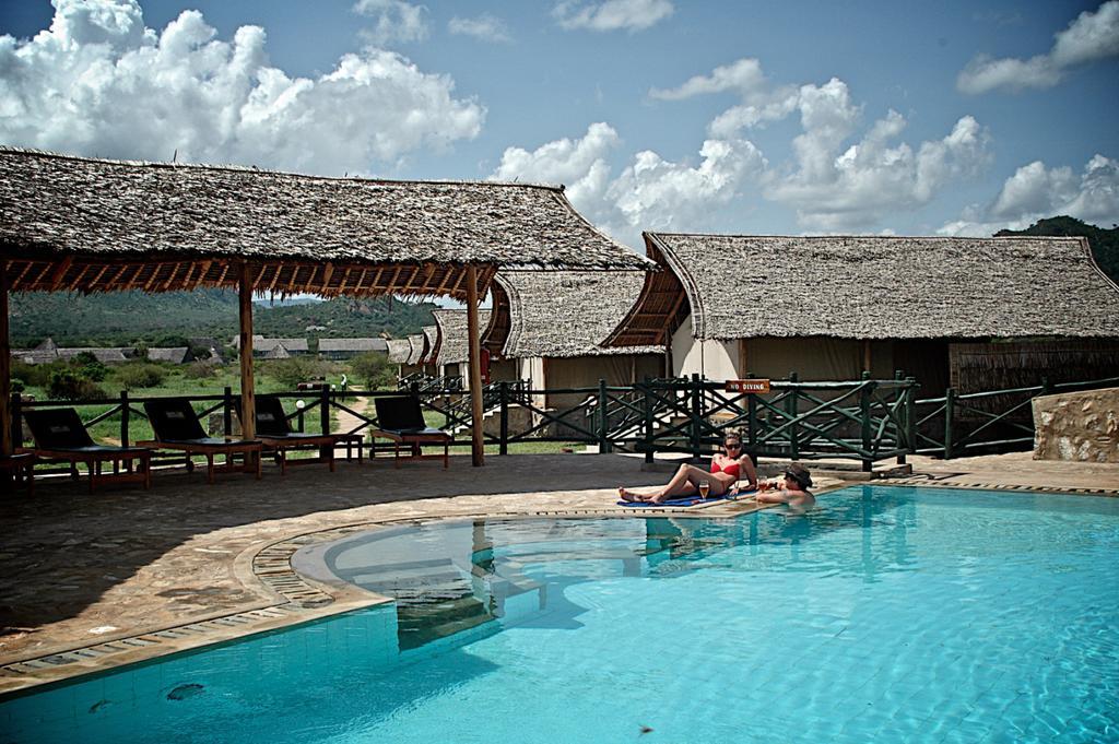 Hotel Manyatta Camp Voi Exteriér fotografie